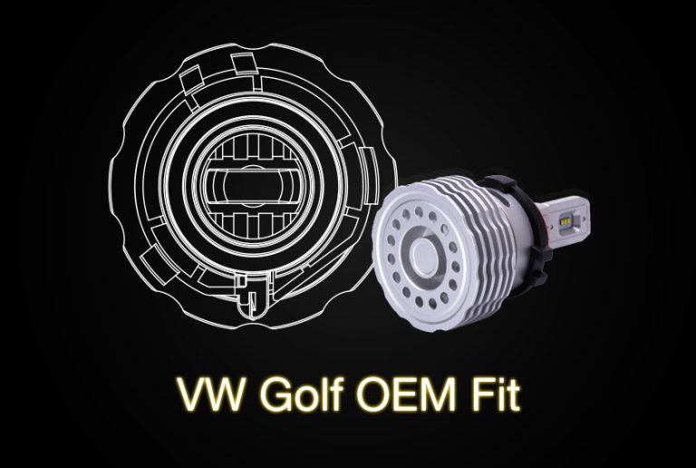 Illustrated Guide to Installing LED Bulbs in a Volkswagen Golf