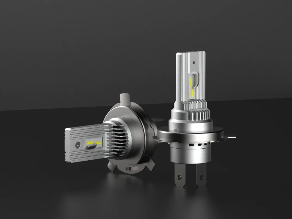 A LB H4 Legal Beam H4 LED headlight bulb for automotive forward lighting-Product Showcase