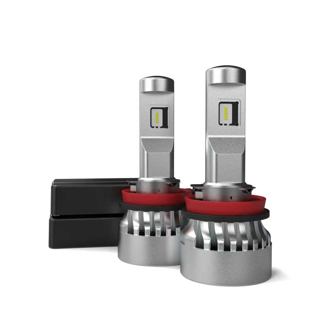 Exterior view of the ECE R37 certified LEDOAUTO EB H11 LEDr bulb.