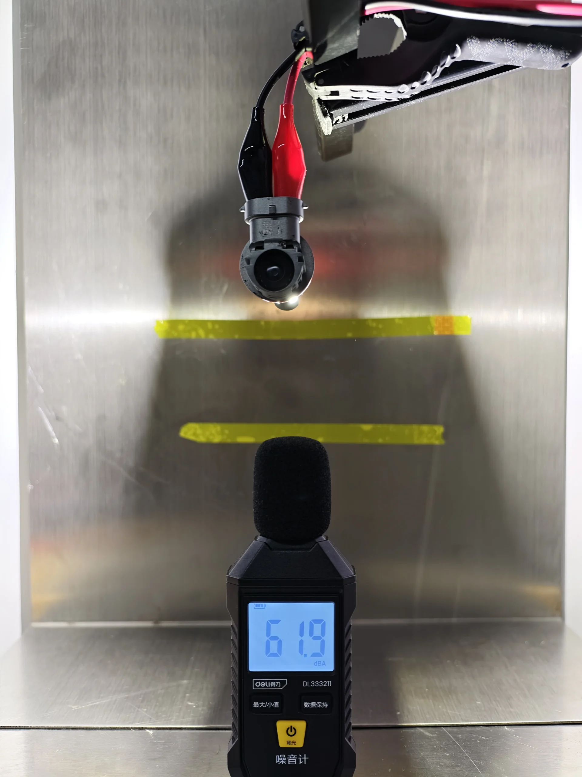 E4E H11 LEDr operating noise measurement