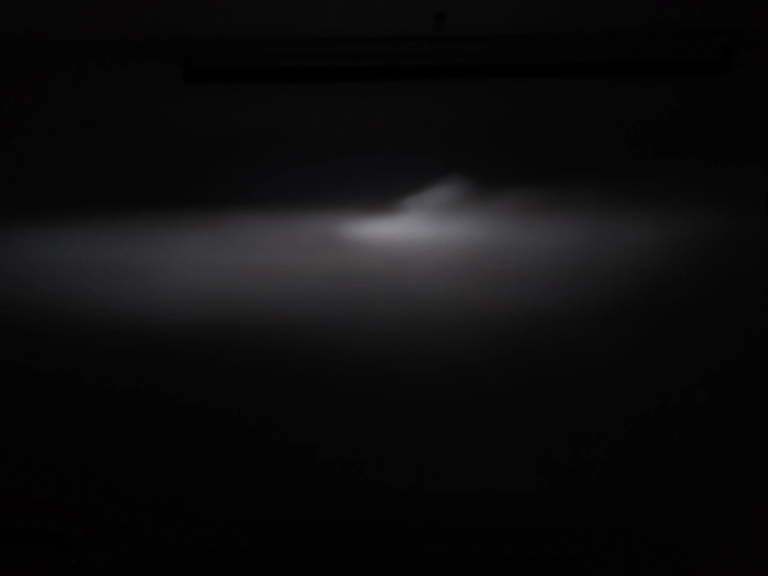 E4E H11 LEDr white-wall low-beam pattern
