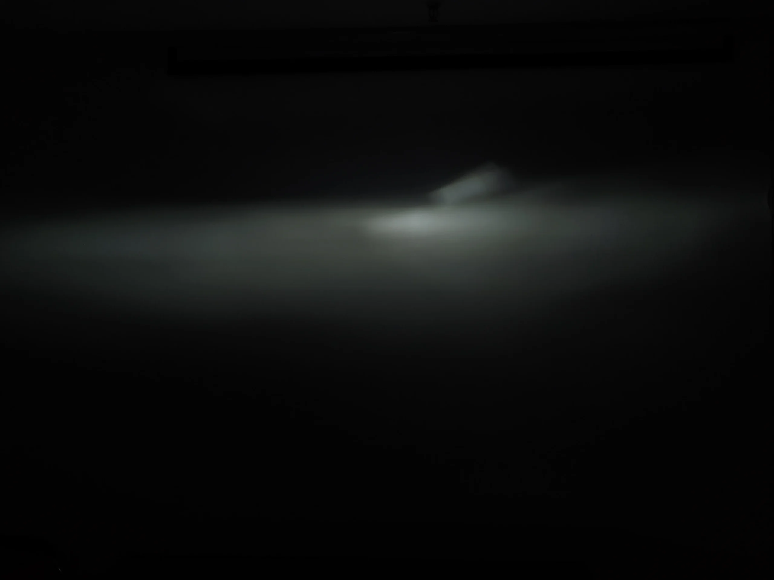 OSRAM Night Breaker LED Smart ECE H11 white-wall low-beam pattern
